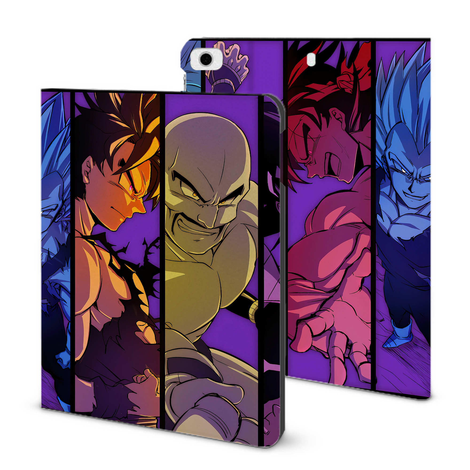 （画像用） ドラゴンボール DRAGON BALL IPad ケース ブック型 PUレザー TPU 耐衝撃 軽量 薄型 ペン収納なし 全面保護 IPad 各モデル対応